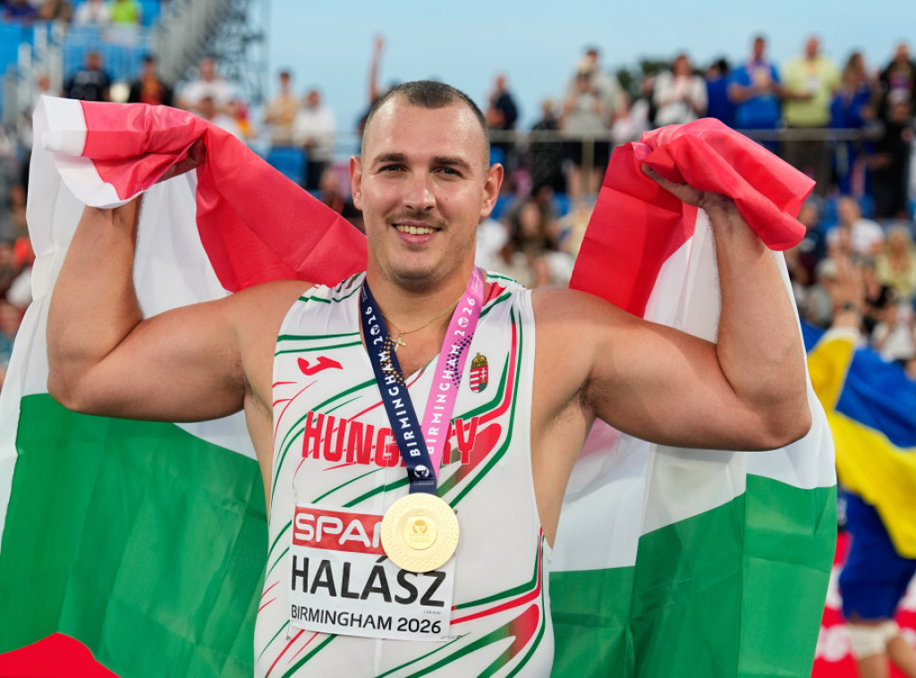 Mađarski atletičar Bence Halaž osvojio zlato na EP u bacanju kladiva