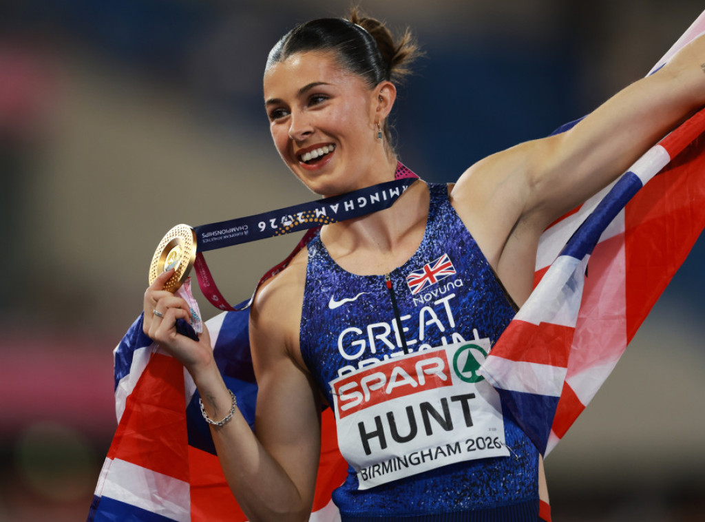 Britanska atletičarka Ejmi Hant osvojila zlato u trci na 200 metara na Evropskom prvenstvu
