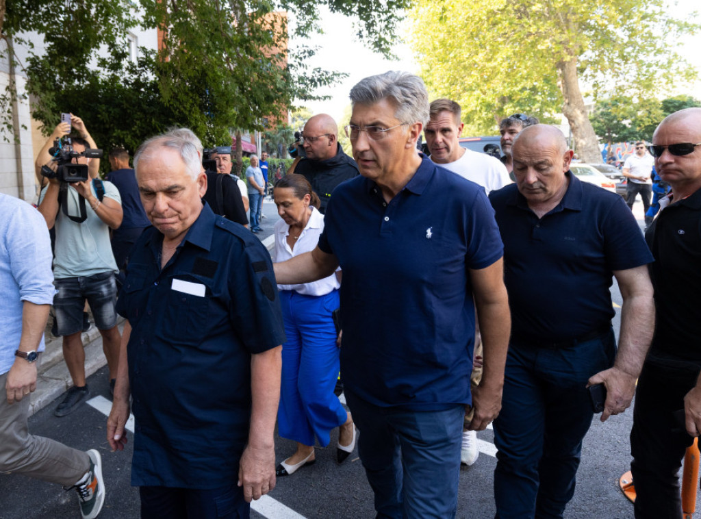 Plenković: Policija istražuje da li su požari u Dalmaciji bili podmetnuti
