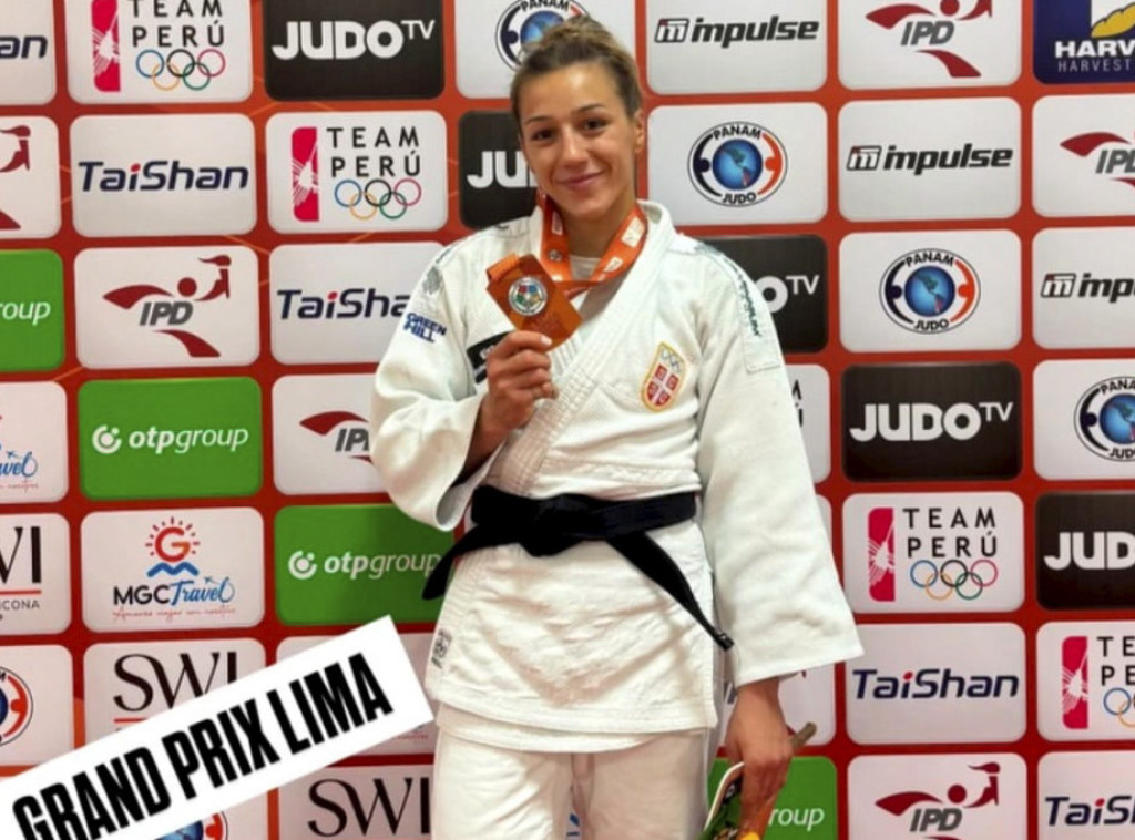 Srpska džudistkinja Marica Perišić osvojila bronzanu medalju na Gran priju u Limi