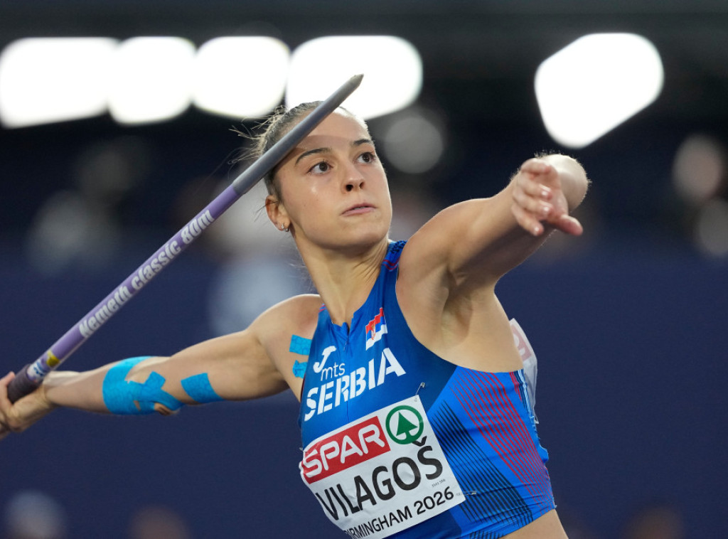 Adriana Vilagoš osvojila bronzanu medalju u bacanju koplja na Evropskom prvenstvu
