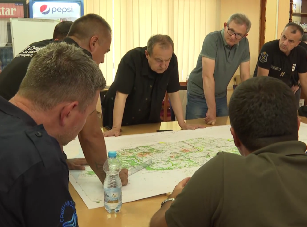 Sastanak Štaba za vanredne situacije u Deliblatskoj peščari, prisustvuje Dačić