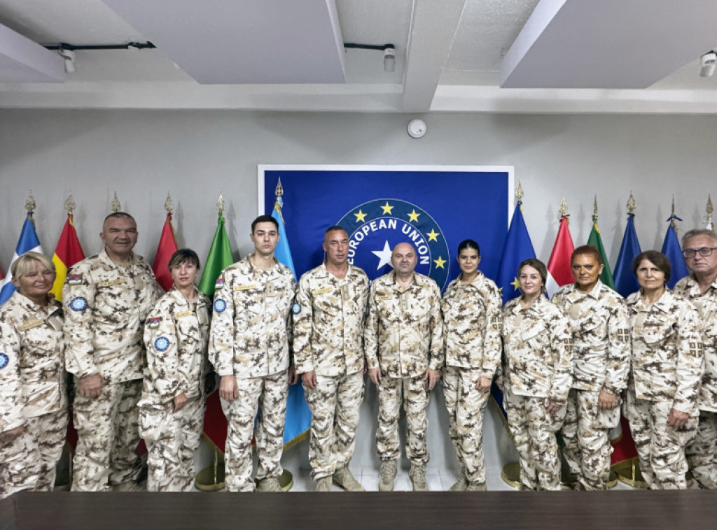 Redovna zamena tima Vojske Srbije u misiji Evropske unije u Somaliji