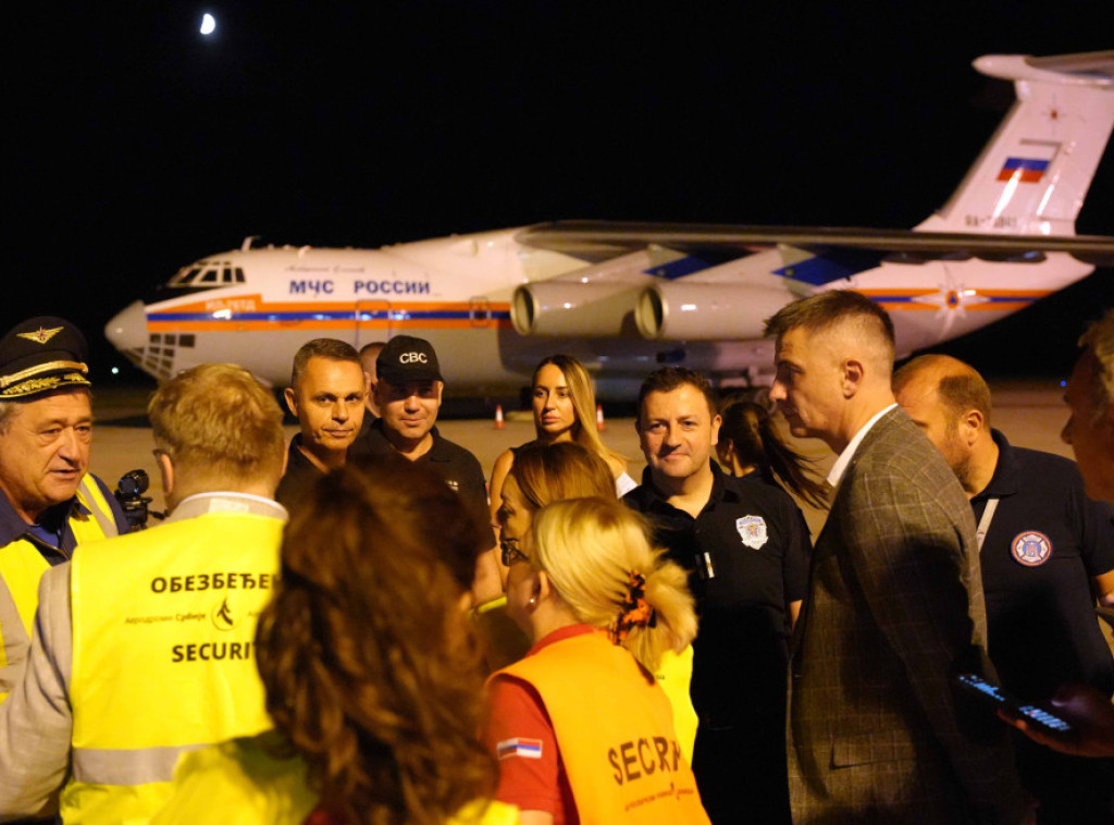 Čaušić: Ruski avion Iljušin pomoći će u gašenju požara u Deliblatskoj peščari