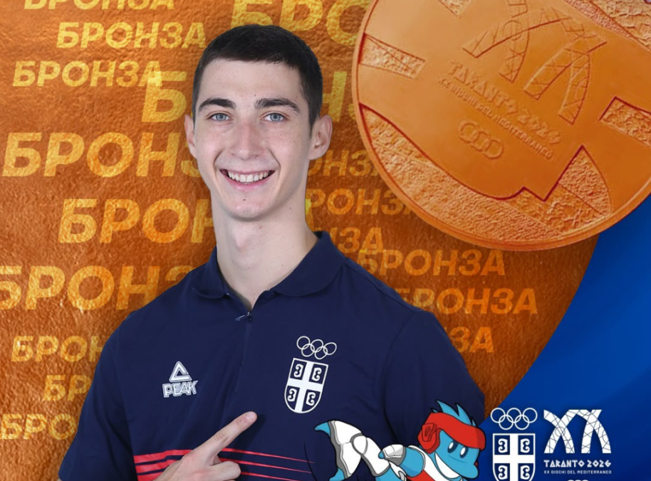Prva medalja za Srbiju na Mediteranskim igrama, tekvondista Krajišnik osvojio bronzu