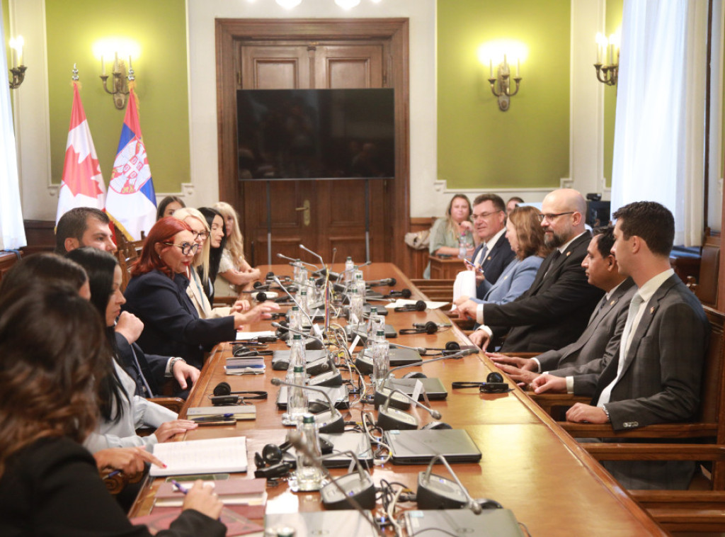 Poslanici Srbije i Kanade razgovarali o saradnji i bilateralnim odnosima dve zemlje