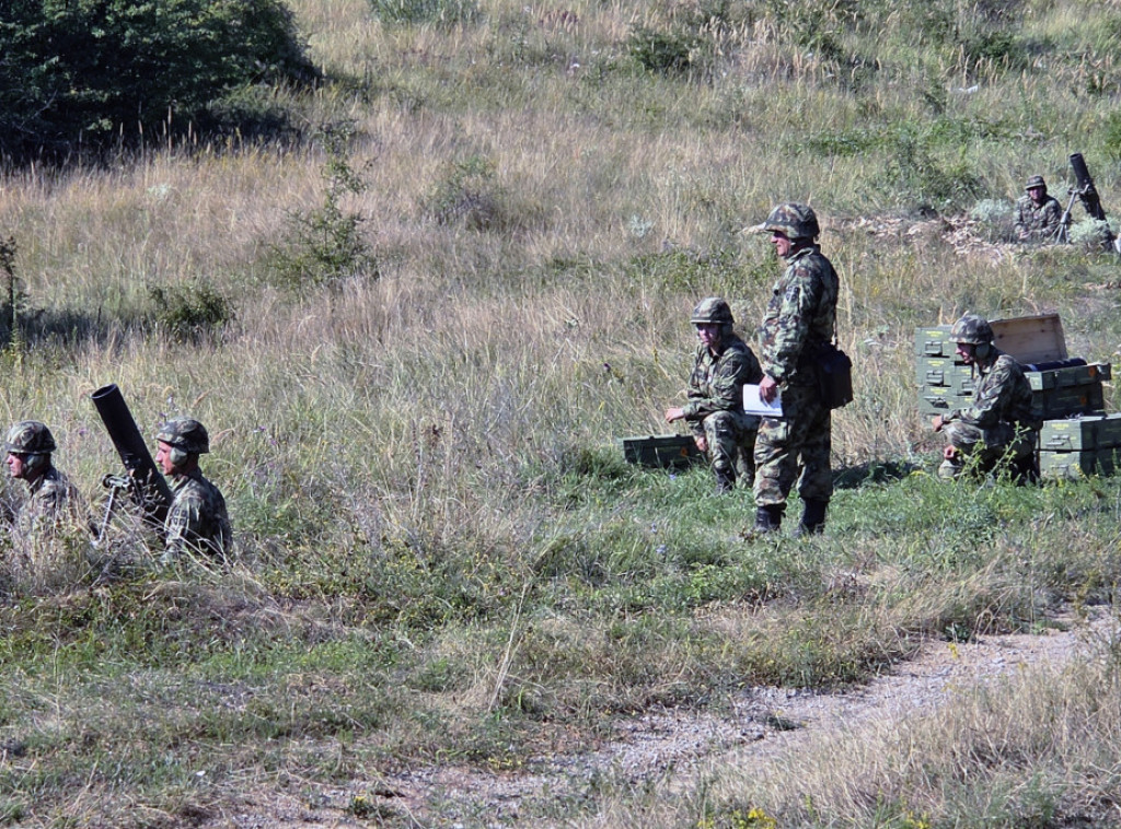 Terenska obuka vojnika i budućih podoficira realizovana na Pasuljanskim livadama
