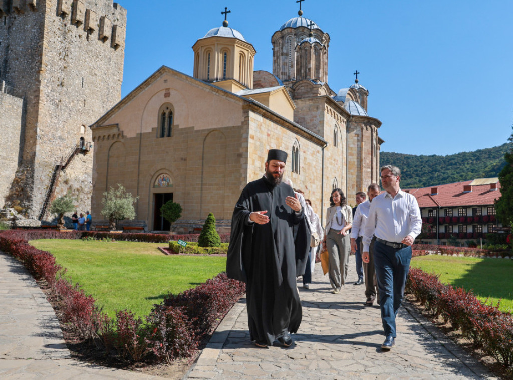 Ministarstvo kulture ove godine opredelilo 463.900.000 dinara za Manastir Manasija