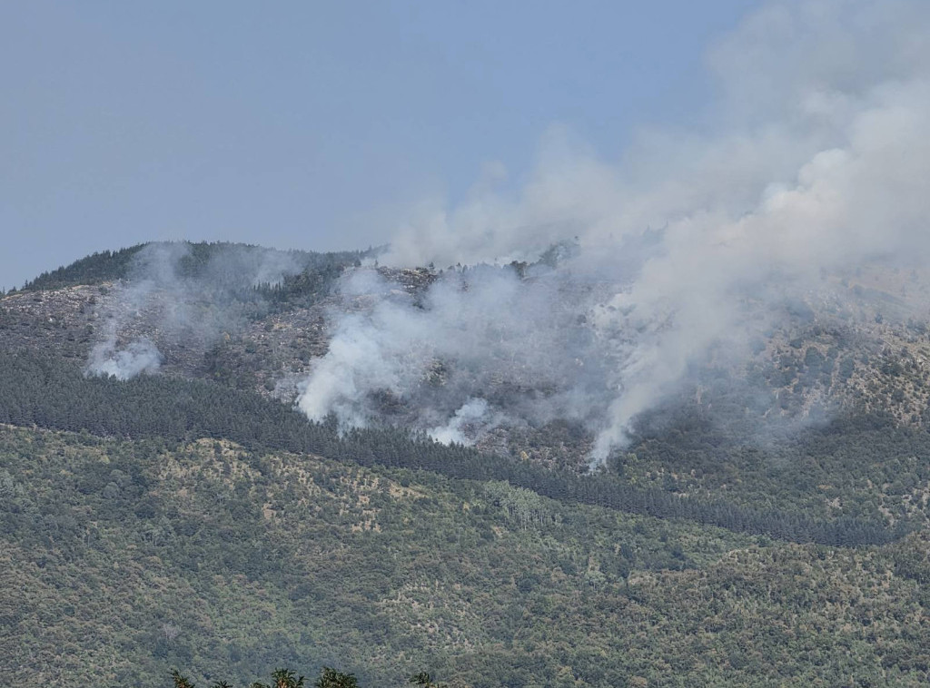 Novi požari na Trebeviću, vatra gori na dva mesta