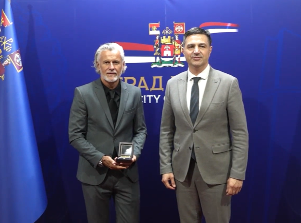 Gradonačelnik Niša ugostio glumca Džeka Dimića u Gradskoj kući