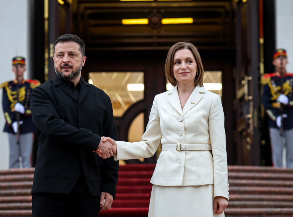 Zelenski sa Sandu: Potrebno za produbljivanje saradnje Ukrajine i Moldavije