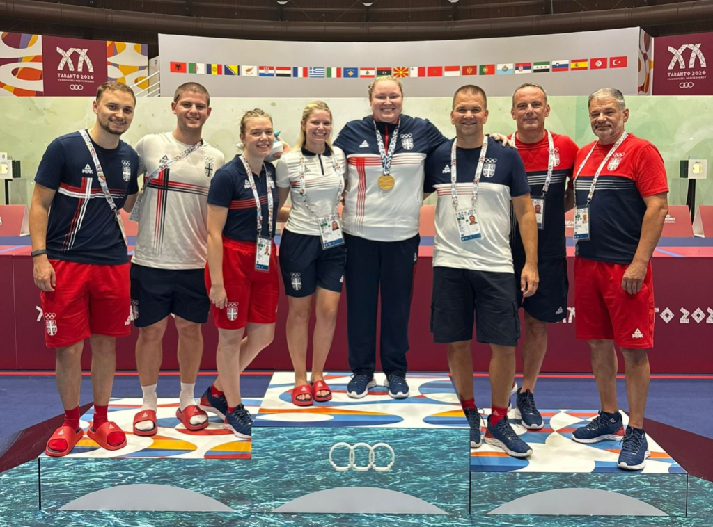 Zorana Arunović osvojila zlatnu medalju na Mediteranskim igrama