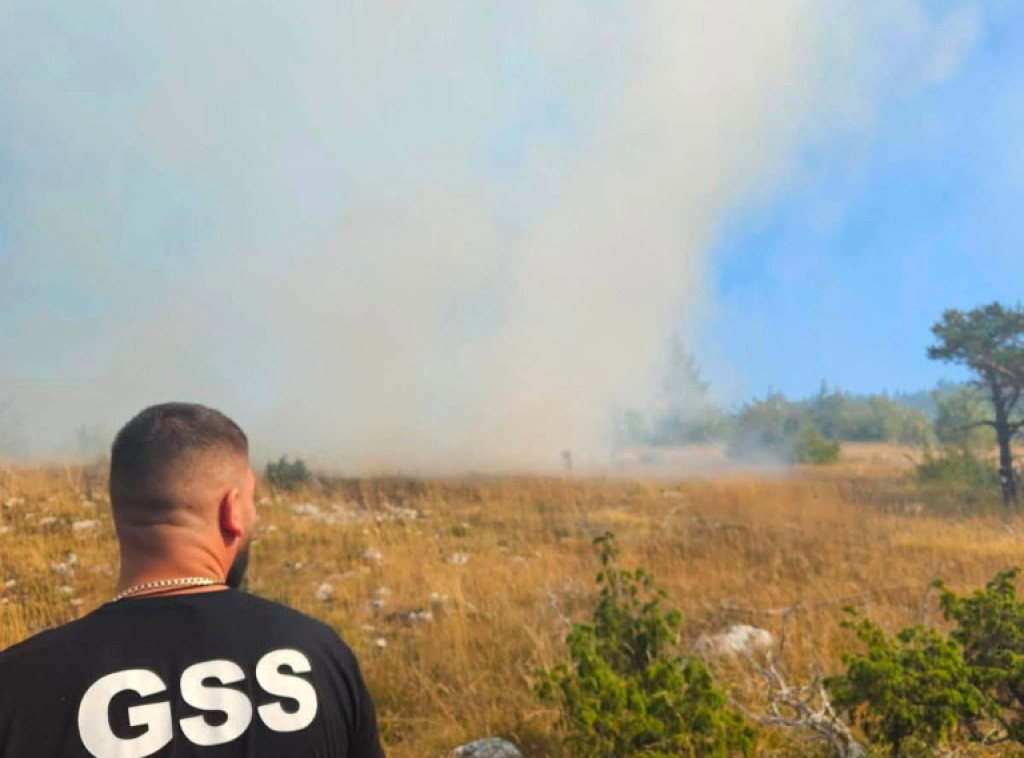 Ugašen požar na Trebeviću, vatru gasili i helikopterom