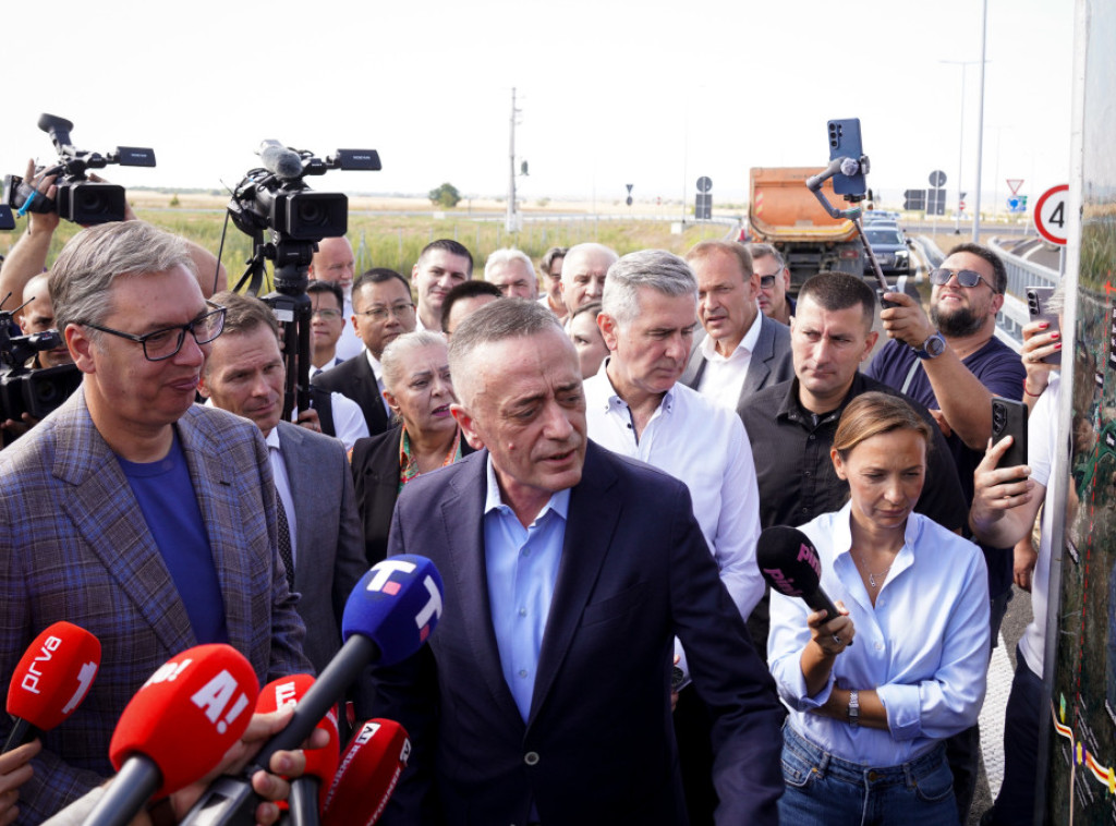 U saobraćaj se pušta 28 kilometara Dunavskog koridora, prisustvuje predsednik Vučić