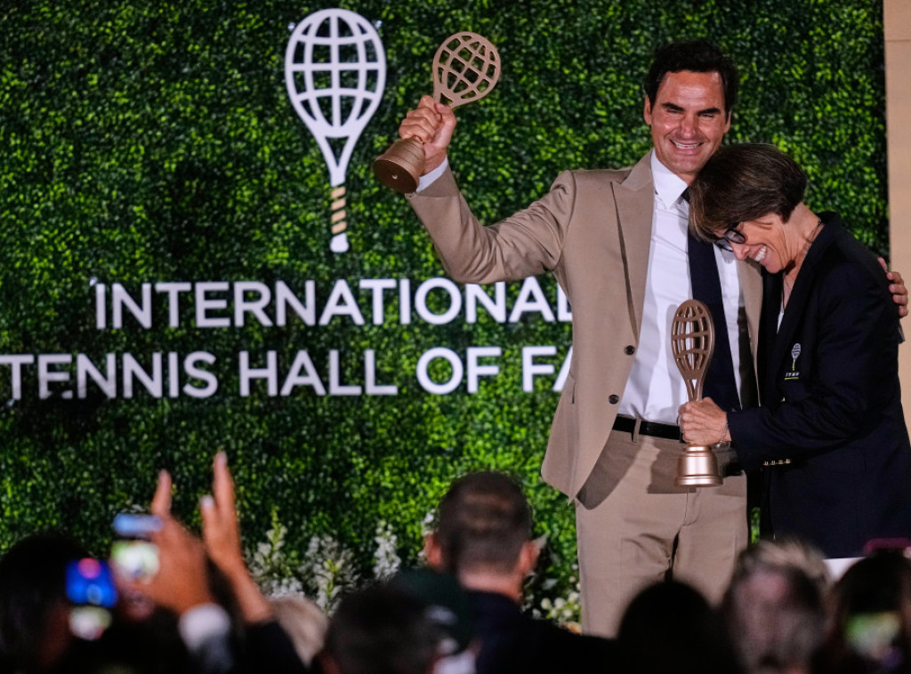 Federer zvanično primljen u Međunarodnu tenisku kuću slavnih
