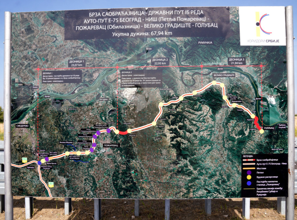 Otvoreno novih 28 kilometara Dunavskog koridora