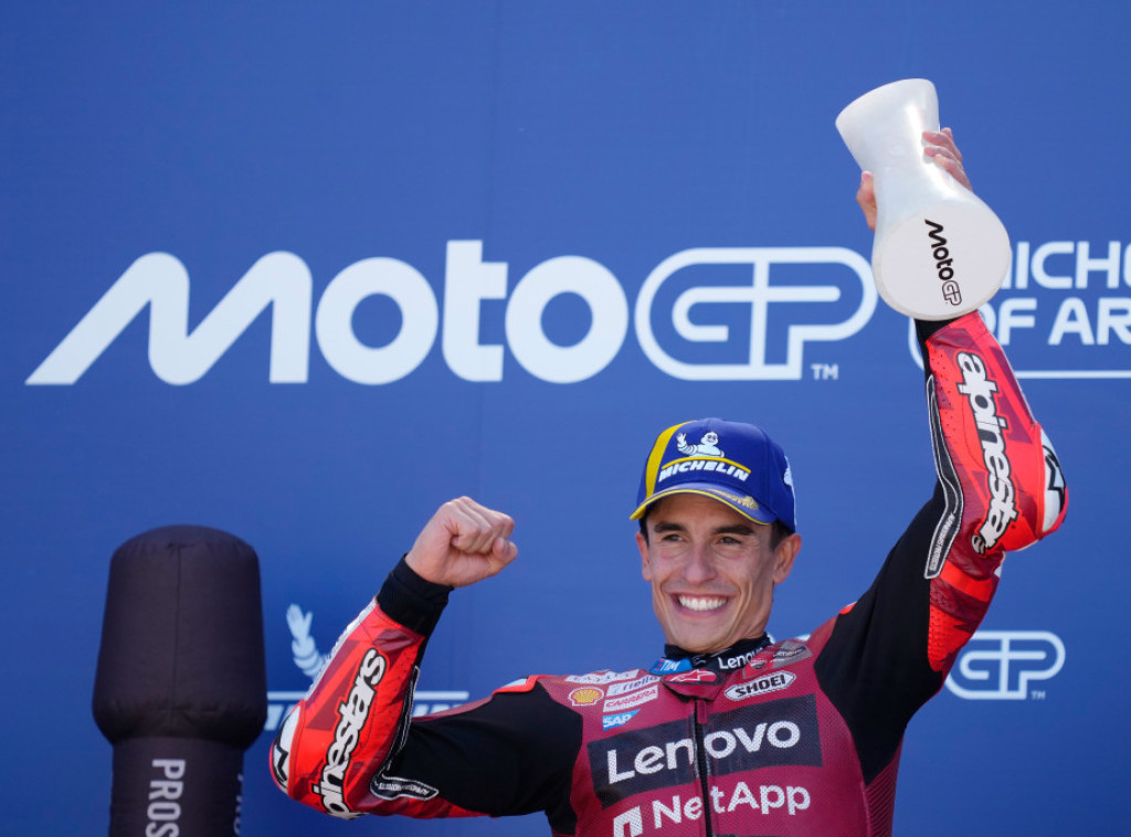 Moto GP: Španac Mark Markez pobedio na Velikoj nagradi Aragona