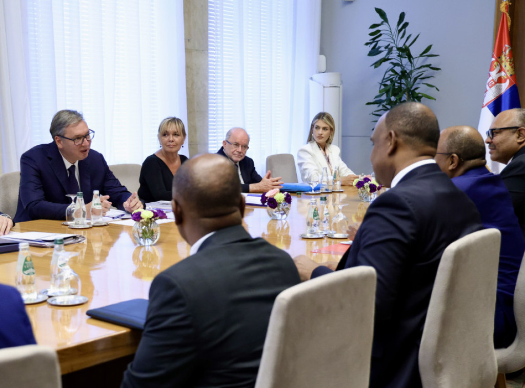 Vučić sa Mvinijem o ulaganjima i saradnji Srbije i Tanzanije u više oblasti