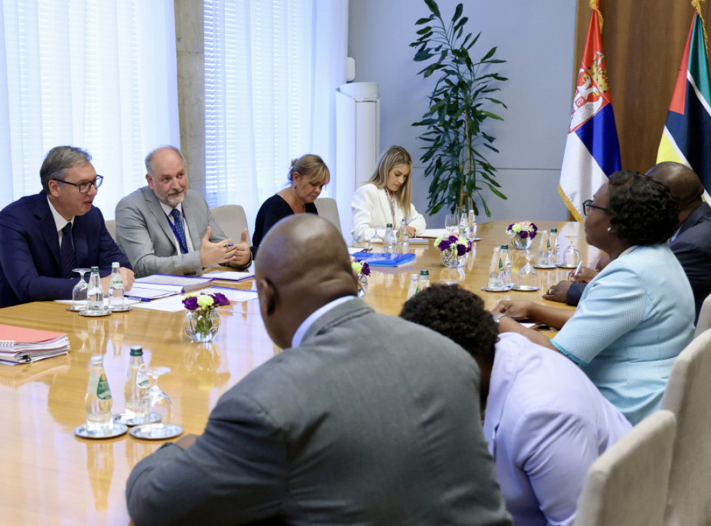 Vučić sa Levi: Veoma važan susret, Srbija želi da otvori novo poglavlje sa Mozambikom
