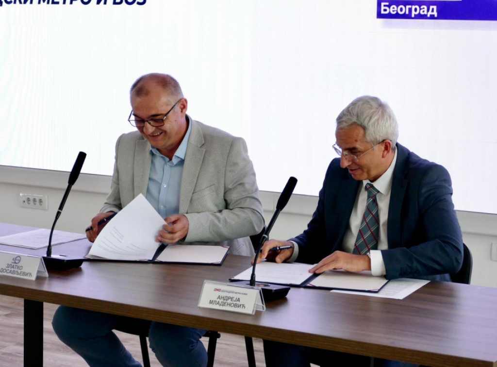 JKP "Beogradski metro i voz" i Železnička tehnička šk. potpisale sporazum o saradnji