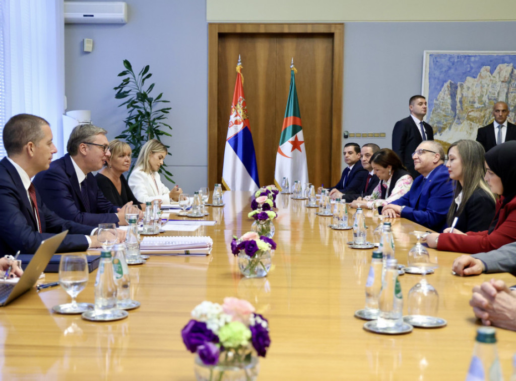 Vučić sa Bufedeš: Srbija i Alžir dele mnogo više od dobrih političkih odnosa