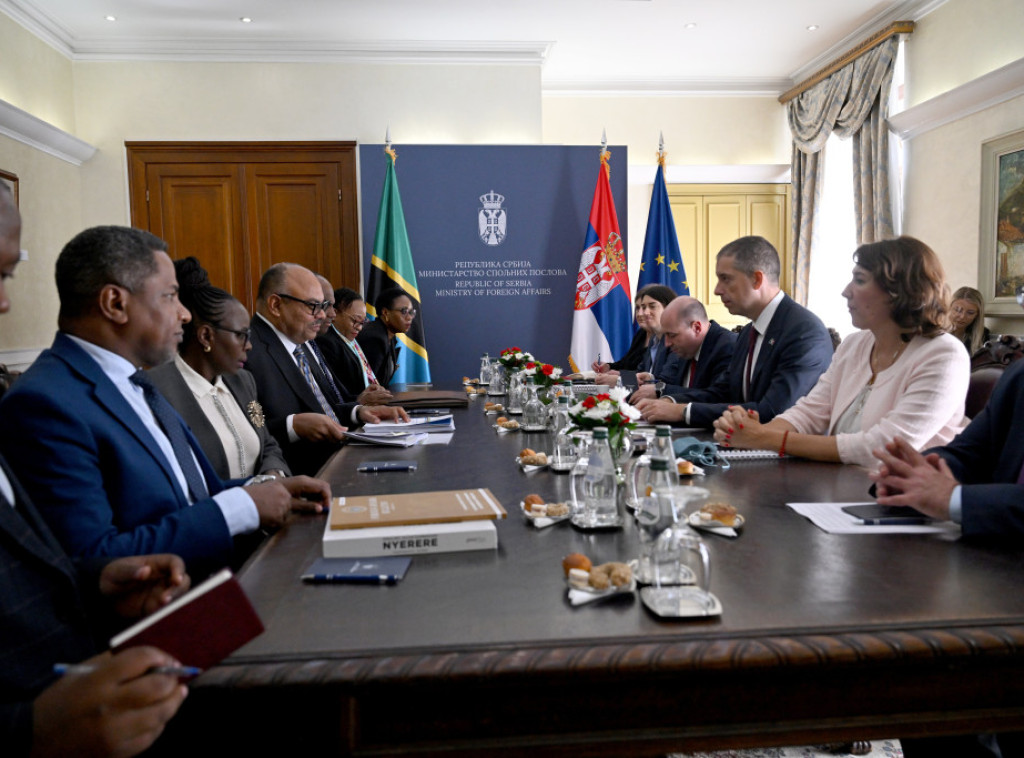 Đurić: Srbija je opredeljena za jačanje odnosa sa državama Afrike, posebno Tanzanijom