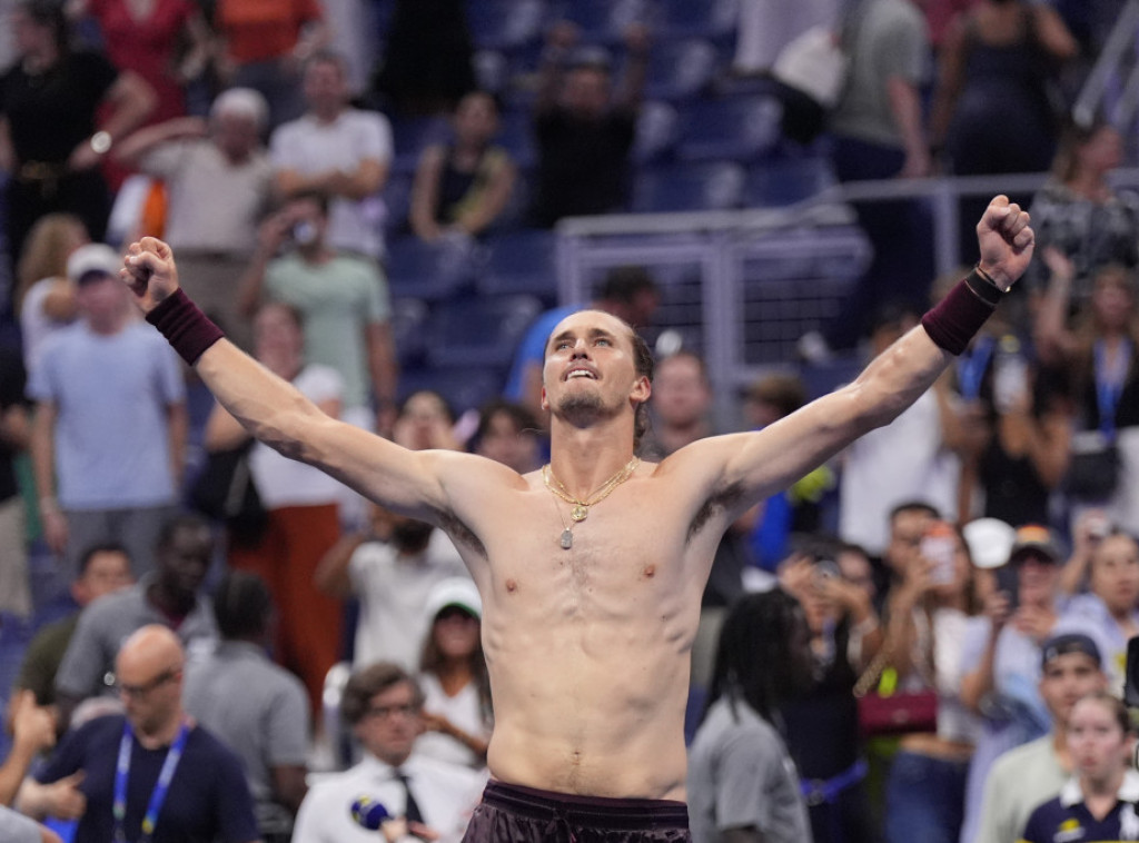 Nemački teniser Aleksander Zverev plasirao se u treće kolo Ju Es opena