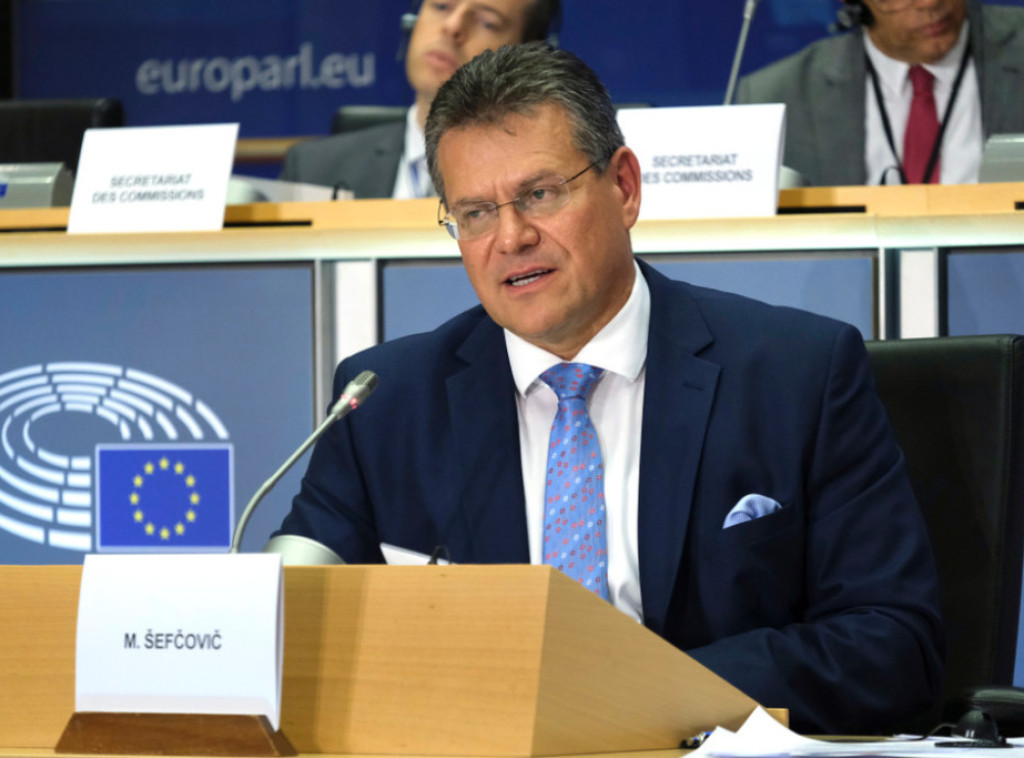 Šefčovič: Kina i EU još nisu blizu potencijalnog trgovinskog sporazuma