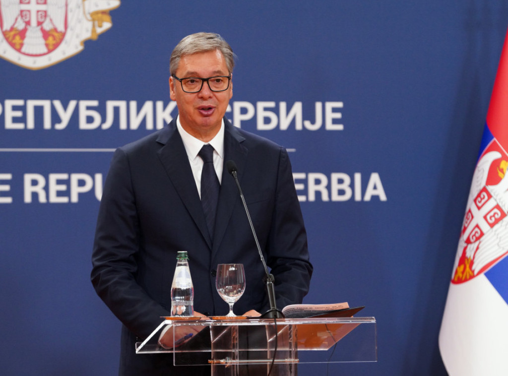Predsednik Vučić sastaće se sutra sa komandantom Nacionalne garde Ohaja, general-majorom Metjuom Vudrafom