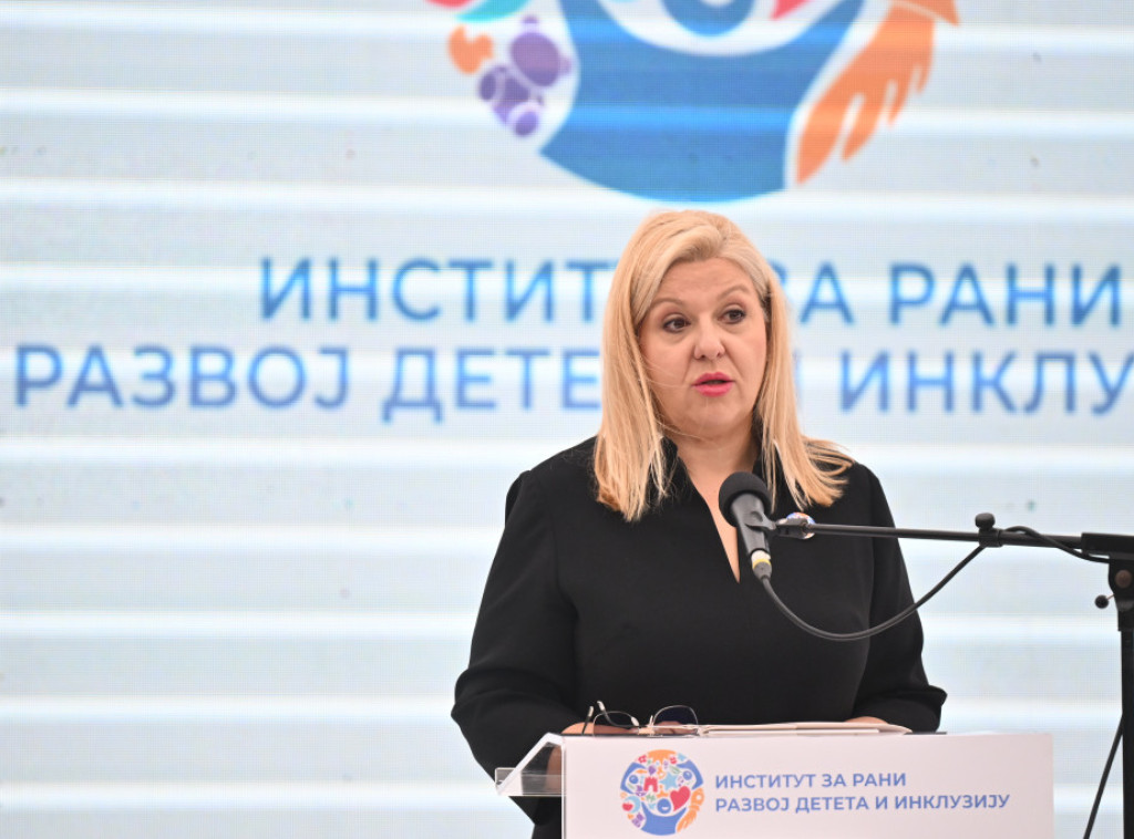 Subotić: Institut za rani razvoj deteta jedinstvena ustanova u regionu, ali i Evropi