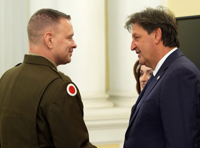 Gasic receives Ohio National Guard commander