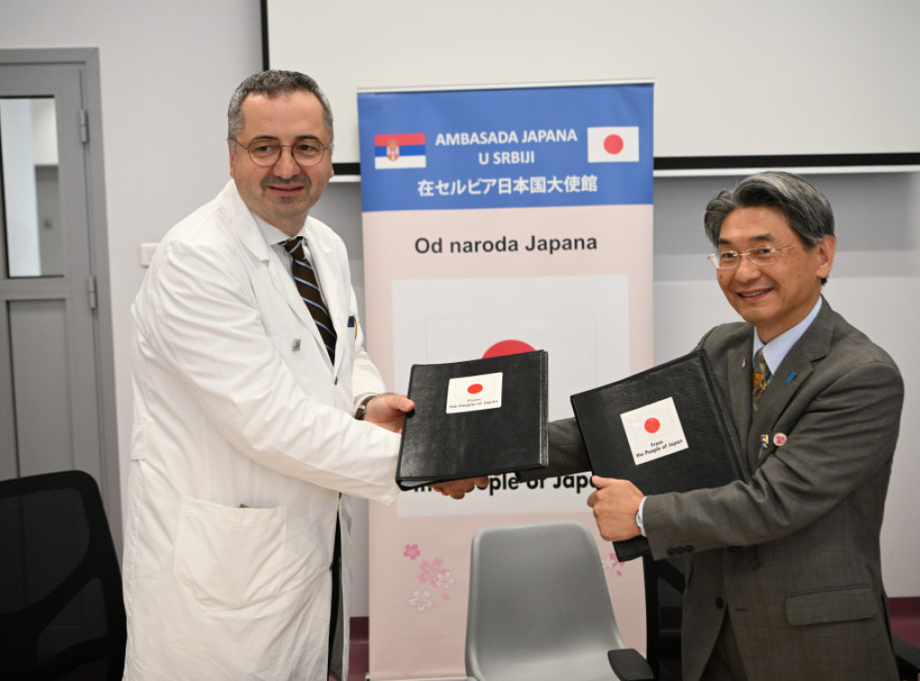 Japan donirao 56.658 evra za sanitetsko vozilo Instituta za onkologiju i radiologiju