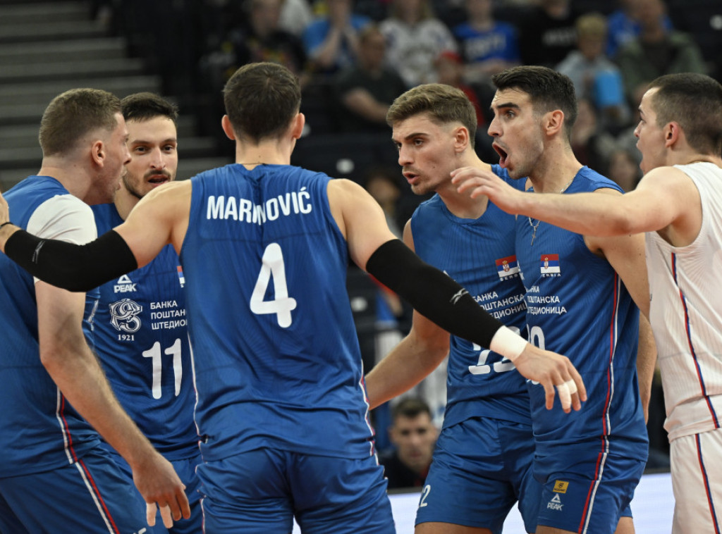 Odbojkaši Srbije ponovo od 0:2 do 3:2 i pobede protiv Danske za osminu finala