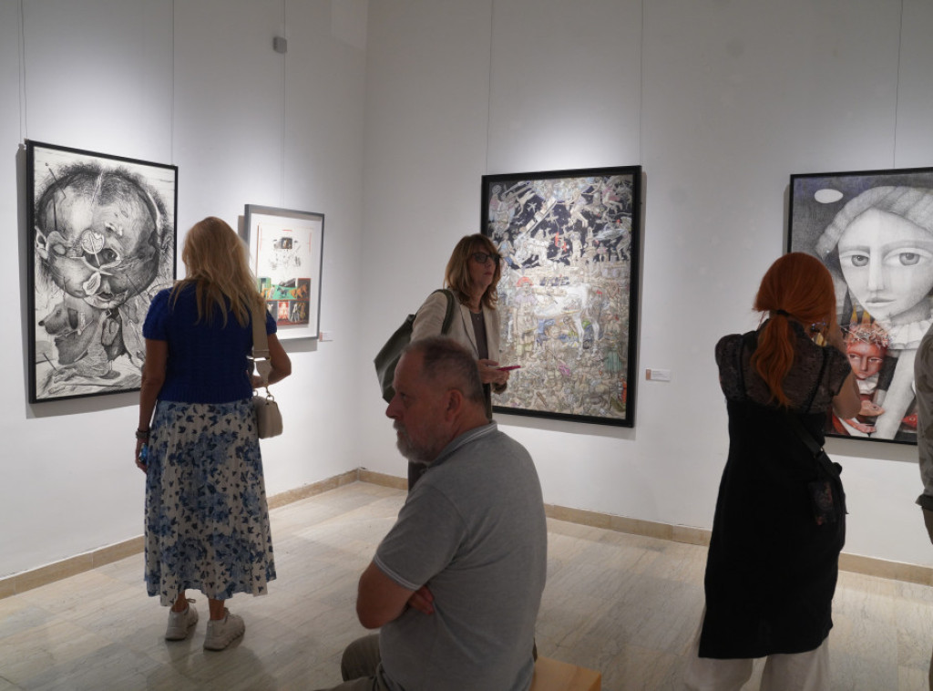 Otvorena izložba "Svet fantastike na papiru" u Galeriji Kolarčeve zadužbine