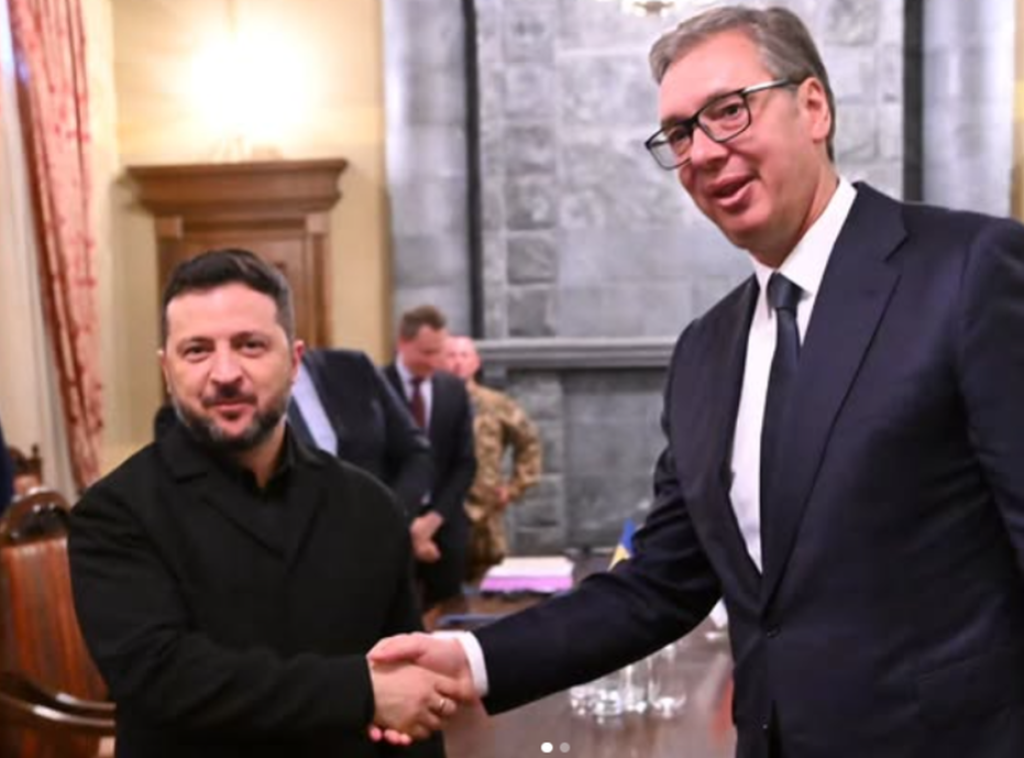 Vucic, Zelenskyy discuss issues important for Serbia, Ukraine and region