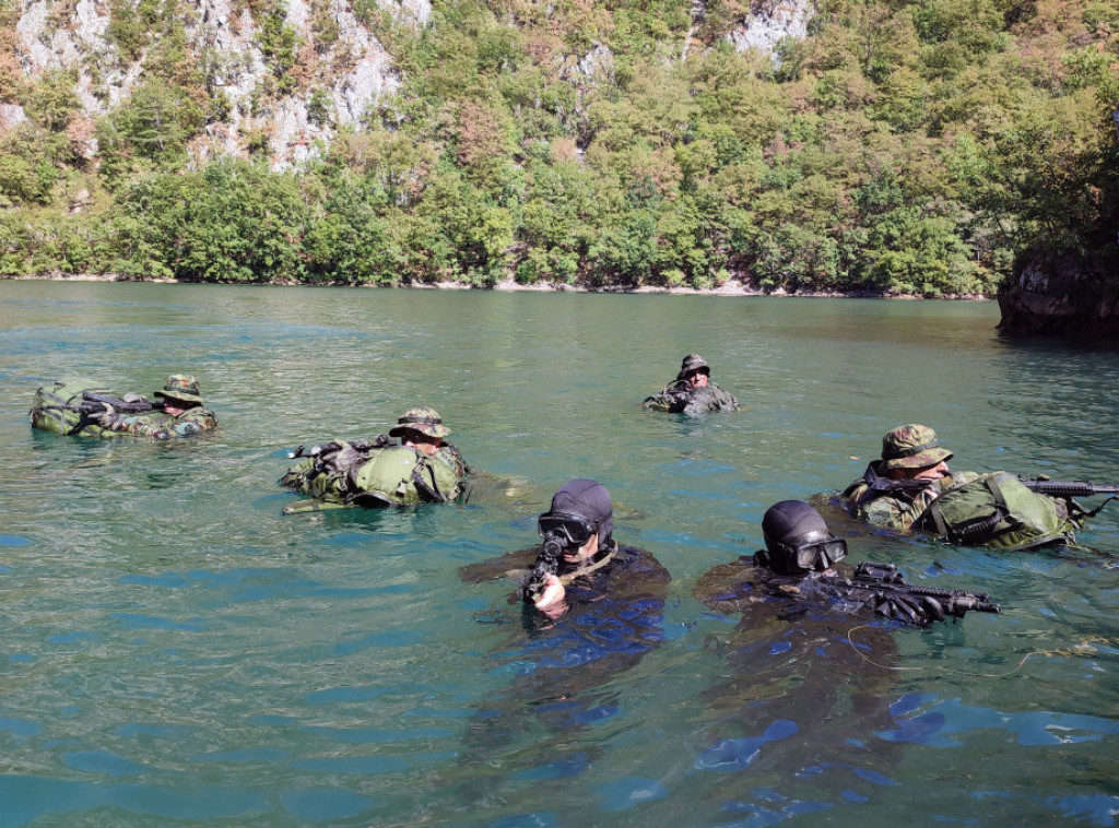 Taktička obuka jedinica 72. brigade za specijalne operacije