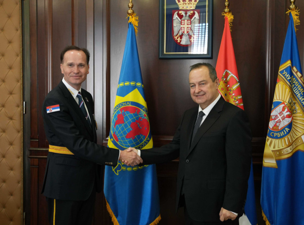 Dacic meets with International Police Association president