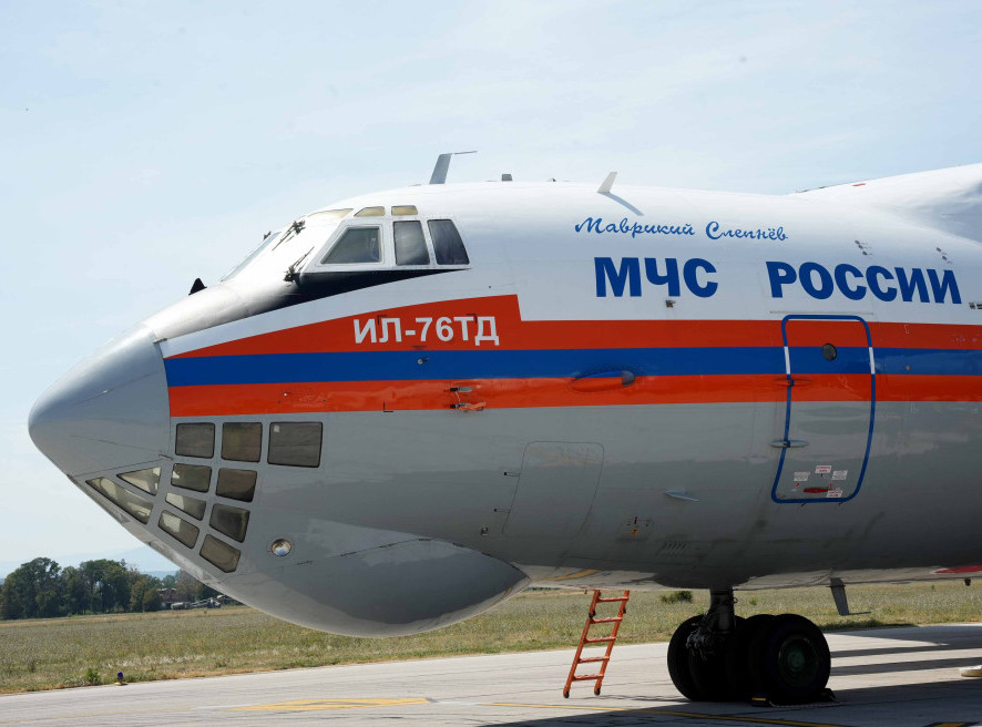 Ruski Il-76 vratio se u Rusiju nakon gašenja požara u Srbiji
