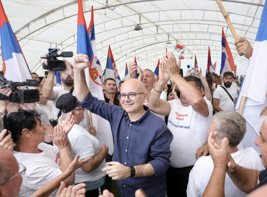 Vučević: Lista "Aleksandar Vučić - Ujedinjena Srbija" je odgovor na mržnju i blokade