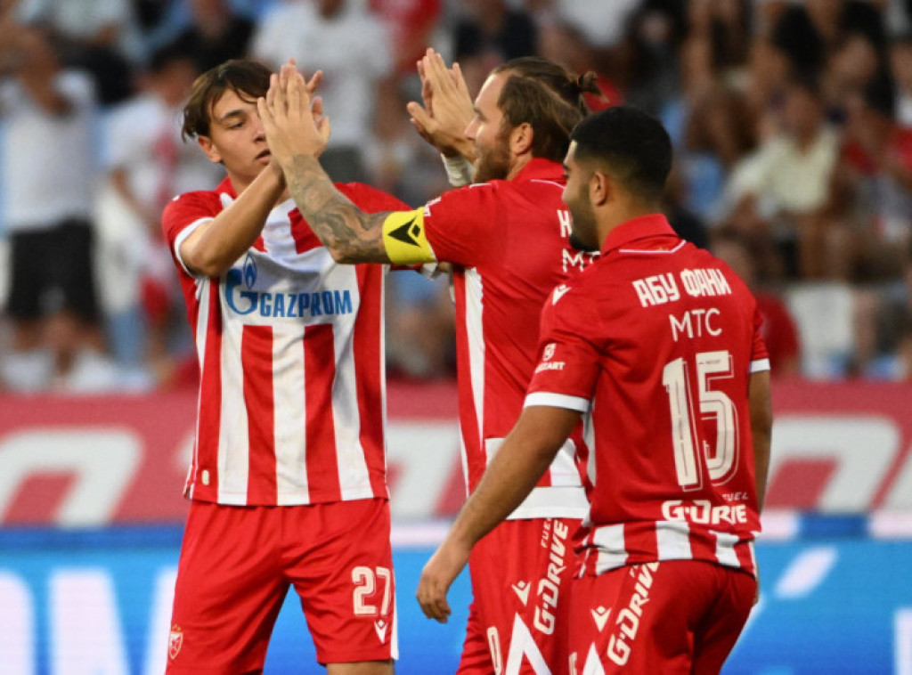 Fudbaleri Crvene zvezde pobedili Radnički iz Niša u 10. kolu Superlige Srbije