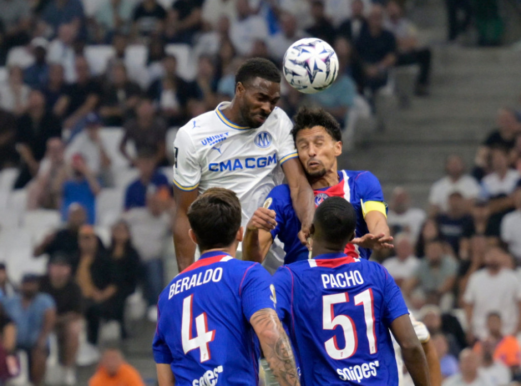 Fudbaleri PSŽ-a pobedili Marsej u petom kolu francuskog prvenstva