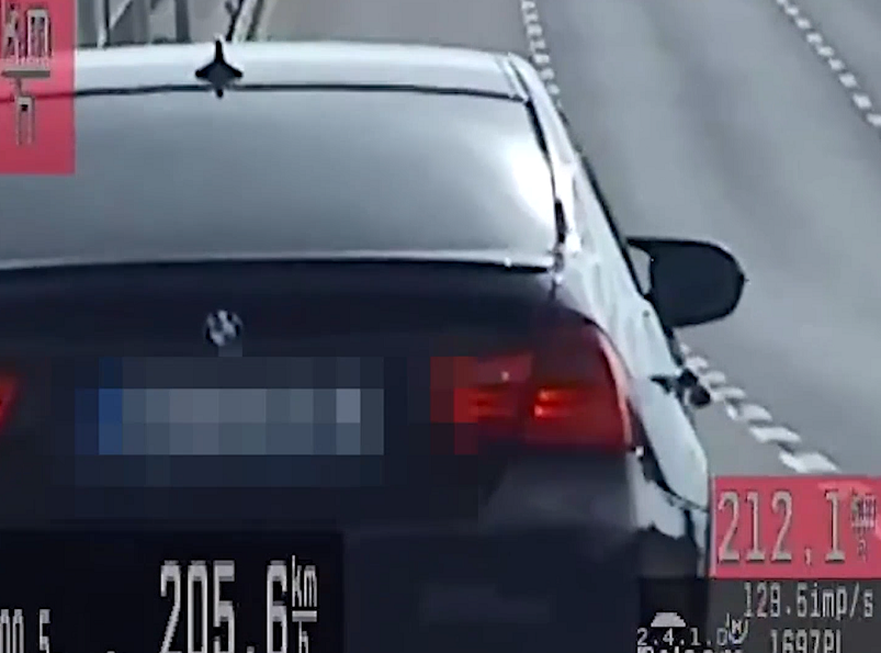 Tri slučaja nasilničke vožnje na putu Beograd - Pančevo, vozač BMW-a se kretao brzinom 216 kilometara na čas