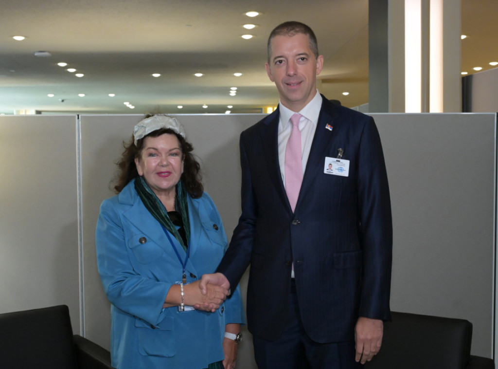 Djuric, UK's Pierce discuss bilateral relations