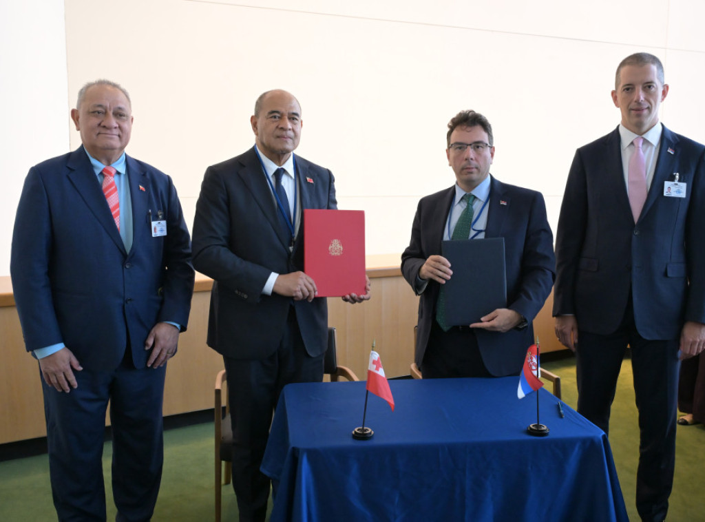 Serbia, Tonga establish diplomatic relations