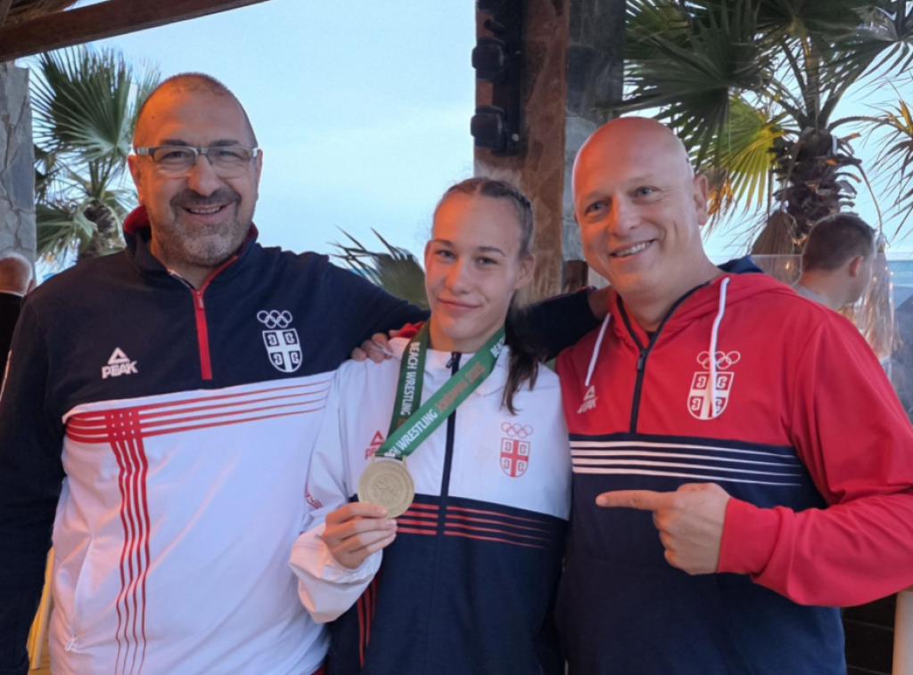 Rvanje na pesku: Milica Perović nova šampionka sveta do 20 godina