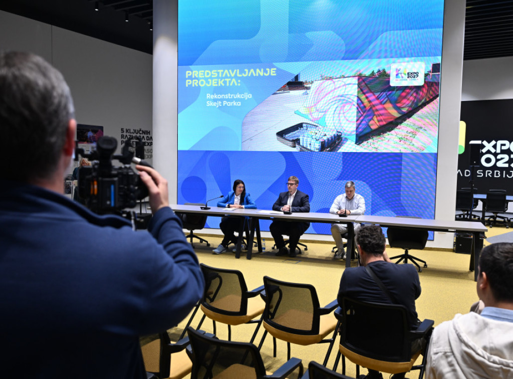 Skejt park na Ušću rekonstruisan u sklopu priprema za Ekspo 2027