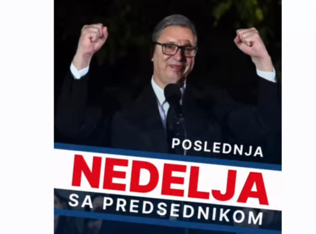 Vucic: I am proud to be leading United Serbia, I expect turnout of over 80 pct