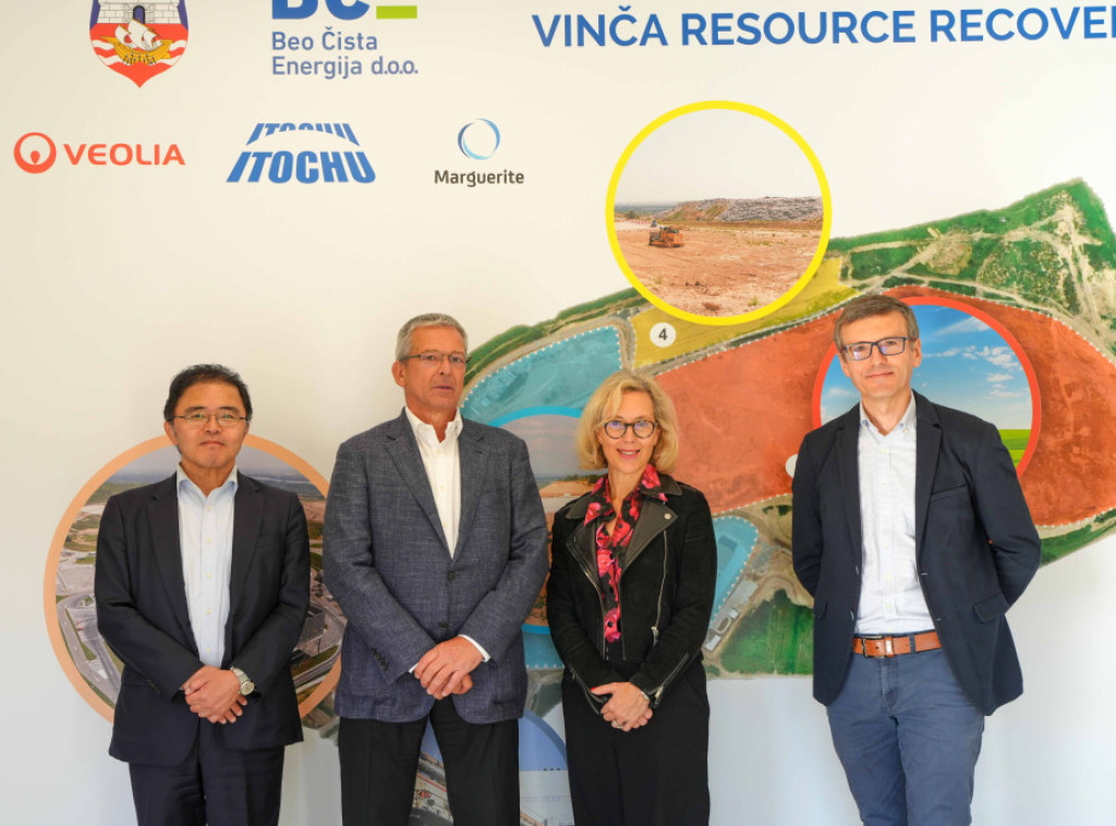 Francuska ambasadorka posetila Centar za upravljanje otpadom u Vinči