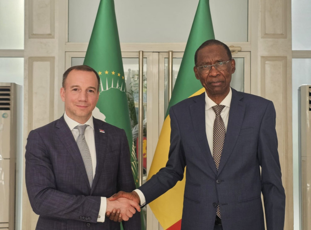 Jović u Dakaru sa senegalskim ministrom spoljnih poslova Šeihom Niangom