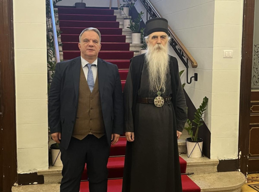 Stanković i Irinej razgovarali o verskoj nastavi i osnivanju univerziteta Sveti Sava